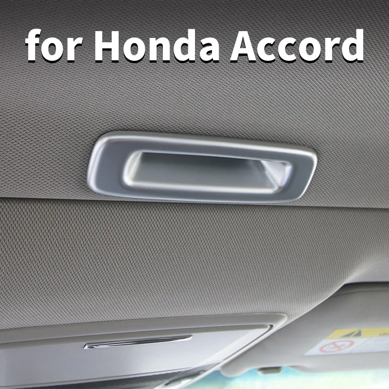 Для Honda Accord 10 2018 2020 наклейки с открытой ручкой на крышу солнца декоративные