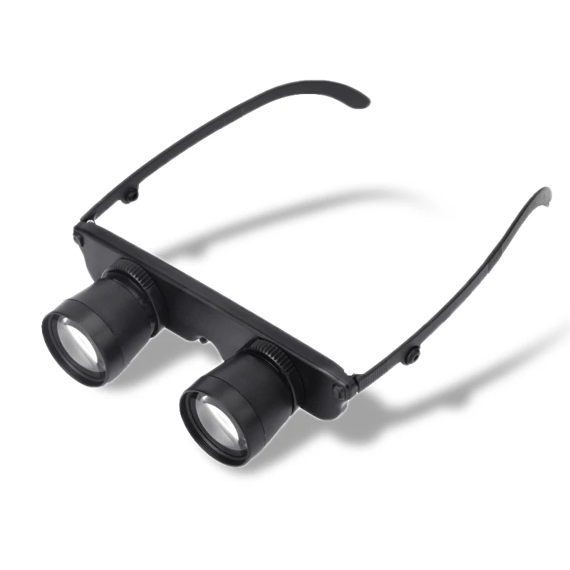 

3x28 Optics High Clarity Binocular Telescope Glasses Style Outdoor Fishing Telescopes Tool Portable Fishing Bird Watching Conce