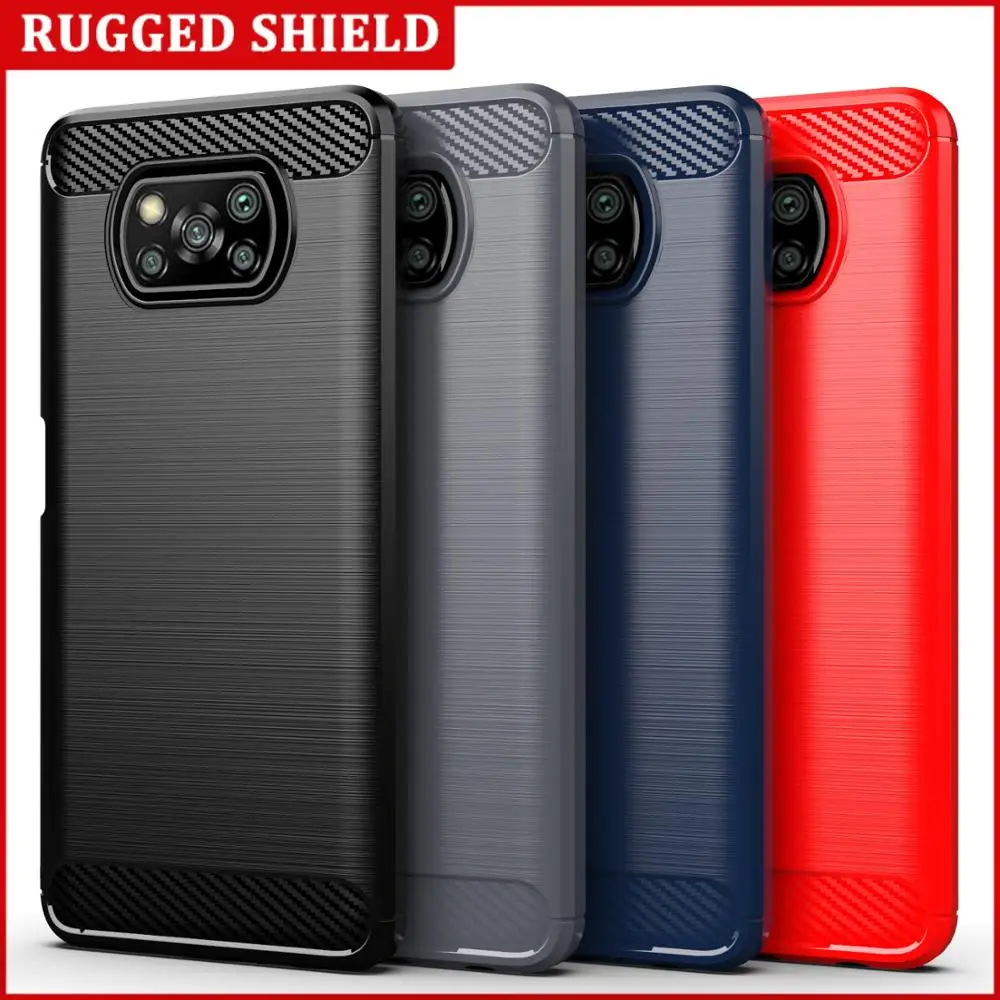 Прочный защитный мягкий ударопрочный чехол из ТПУ Для Xiaomi POCO X3 NFC Note 8 8T K20 Pro Mi9T SE MI 9
