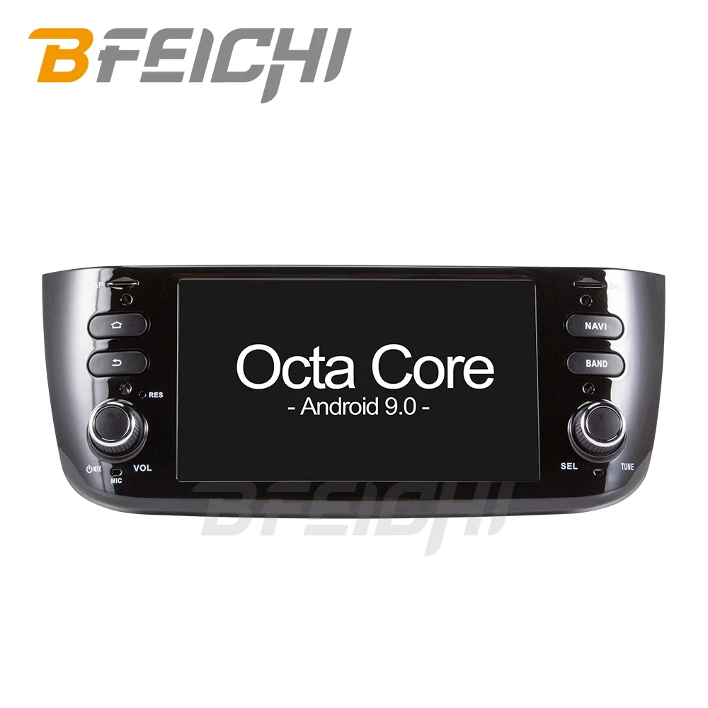 Bfeichi android 9 0 автомобильный dvd для Fiat/Linea/Punto 2012 2013 2014 2015 мультимедийный