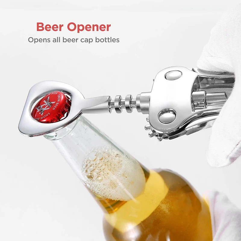 Wing Corkscrew Multifunctional Wine Cork and Beer Cap Bottles Opener Remover, Kitchen Restaurant Tools/ Bar Accessories Wing Corkscrew Multifunctional Wine Cork and Beer Cap Bottles Opener Remover, Kitchen Restaurant Tools/ Bar Accessories