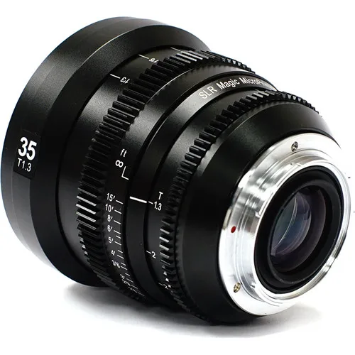 SLR Magic MicroPrime Cine 35mm T1.3 (E-Mount) Camera Lens Wide 