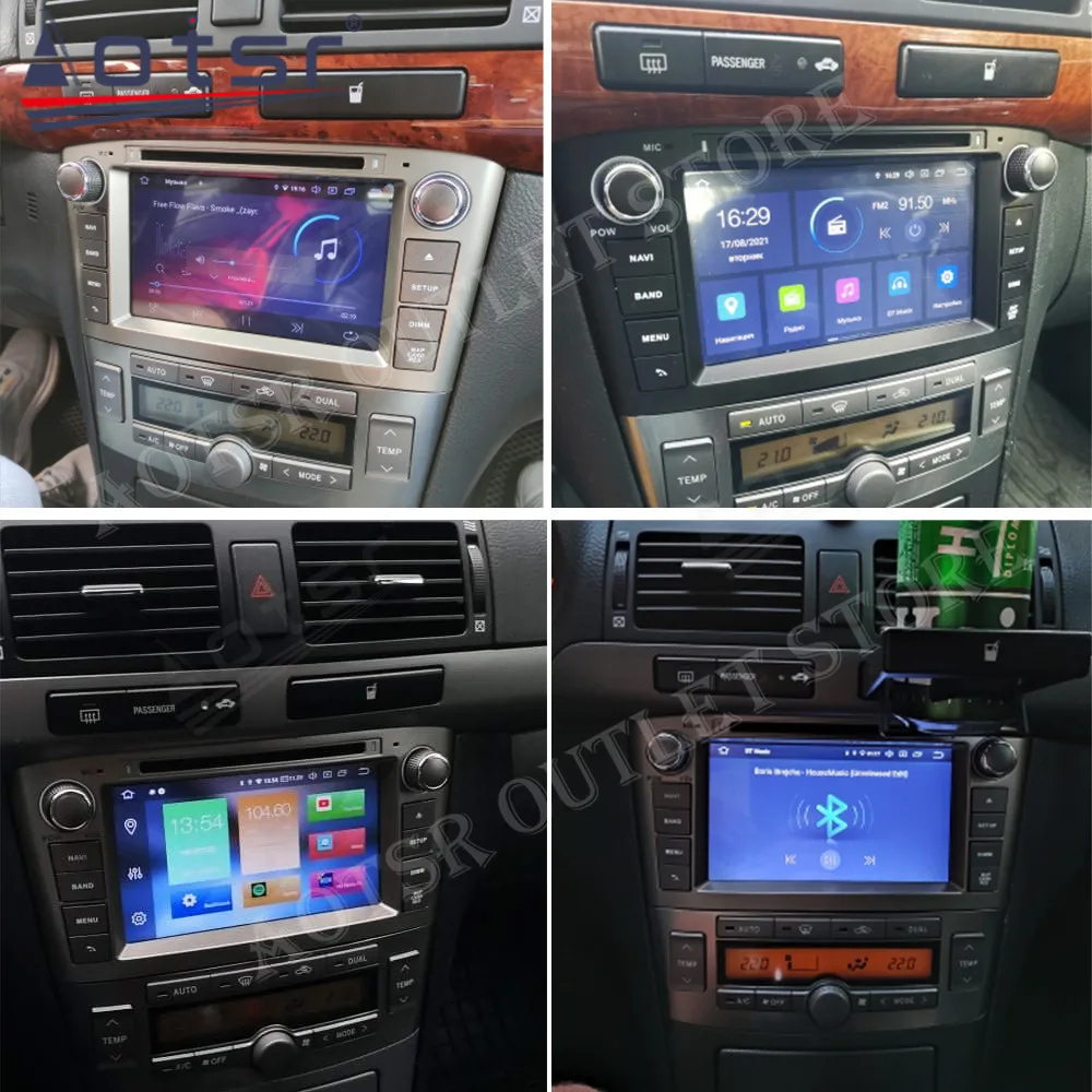 Автомобильный мультимедийный плеер для Toyota Avensis T25 2002 2003 2004 2005 2006-2008 стерео Android