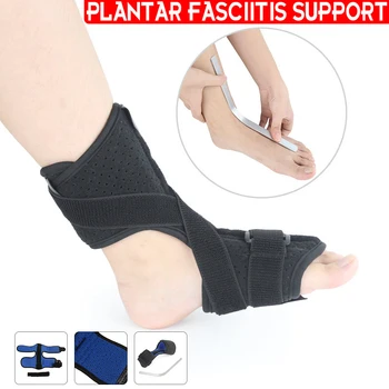 

Plantar Fasciitis Night Splint Foot Drop Orthotic Brace Adjustable Elastic Dorsal for Arch Foot Pain, Achilles Tendonitis