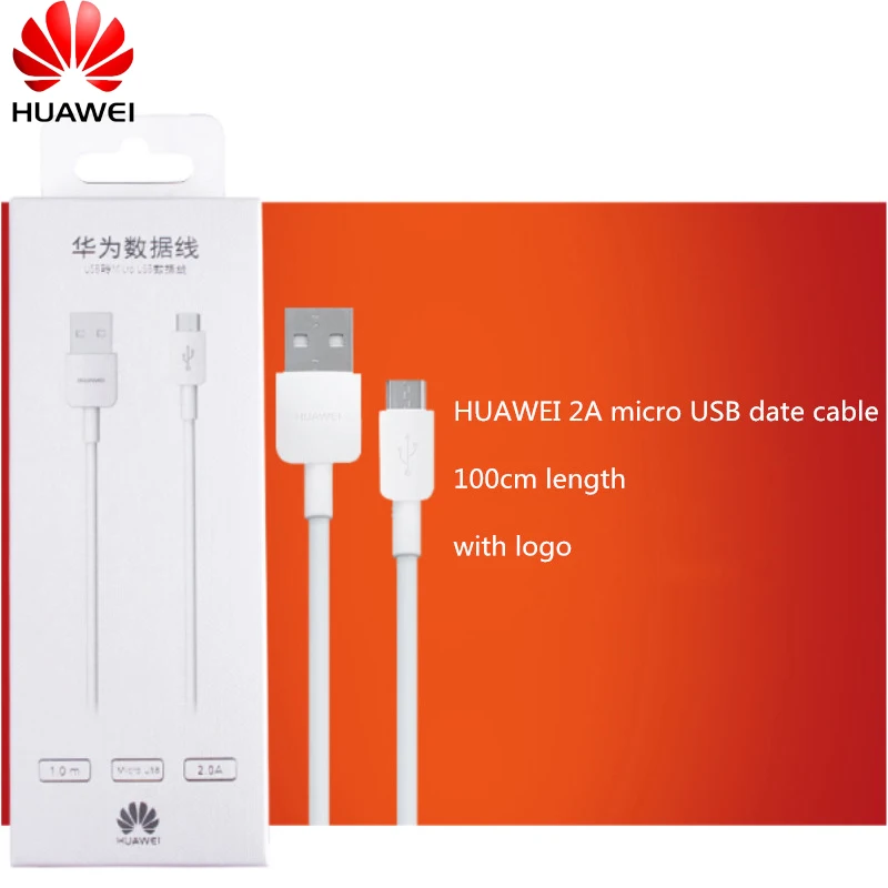 

For original huawei mate 10 lite 2A micro USB date cable charge line for huawei Y5 2017 Y6 Y7 Y9 2019 mate 6 7 honor 8x 5c 6 10i
