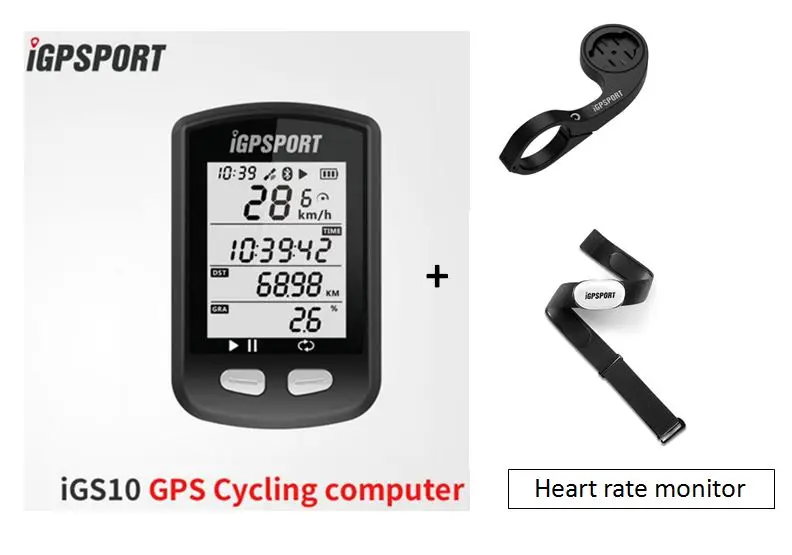 I gps порт iGS10 Велокомпьютер gps с поддержкой велокомпьютера навигация Спидометр IPX6 - Цвет: F