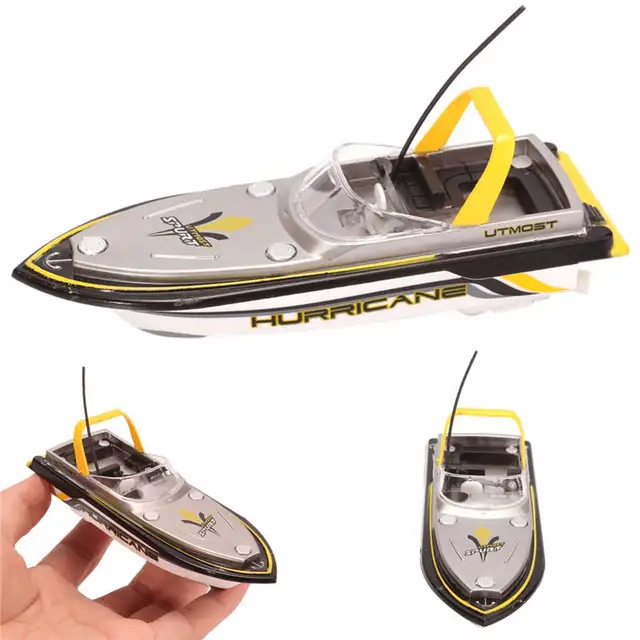 Mini simulation remote control boat submarine model wireless charging speedboat children's toys 1