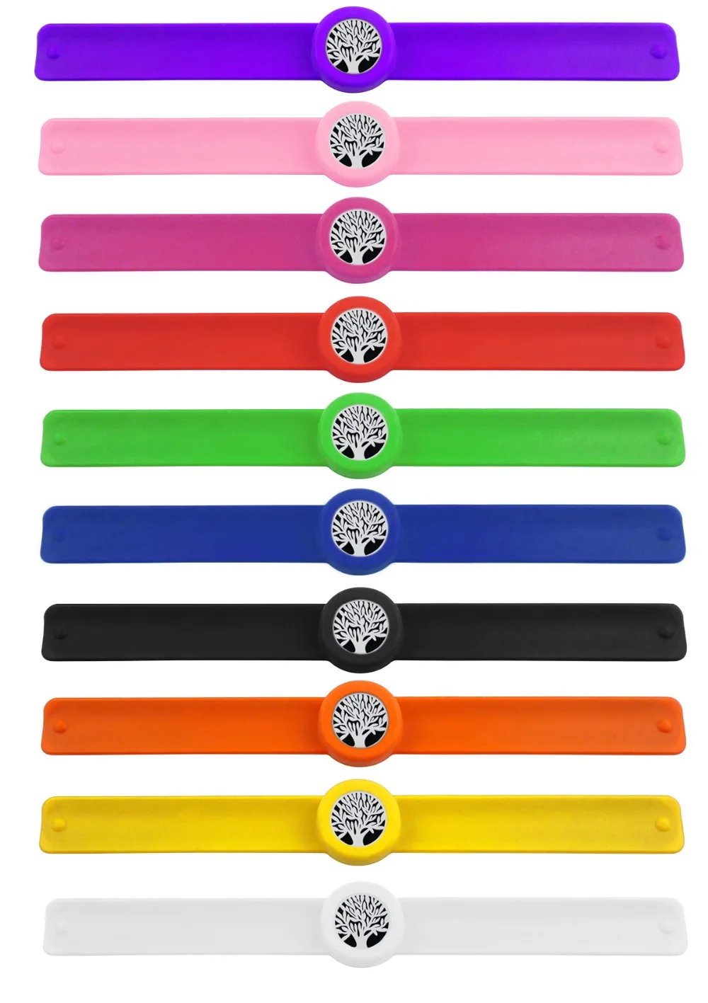 ZP-BS702-0 Silicone Diffuser Locket Bracelet-7