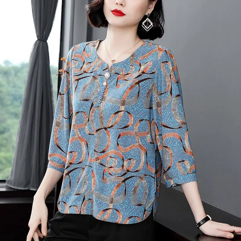 Fashion Women Shirts Spring Autumn Temperament Casual Femme Ladies 1