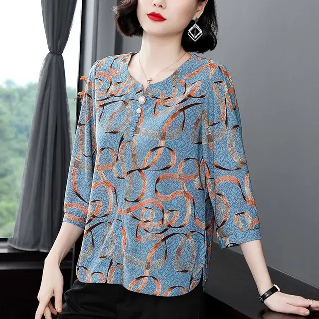 Fashion Women Shirts Spring Autumn Temperament Casual Femme Ladies 1