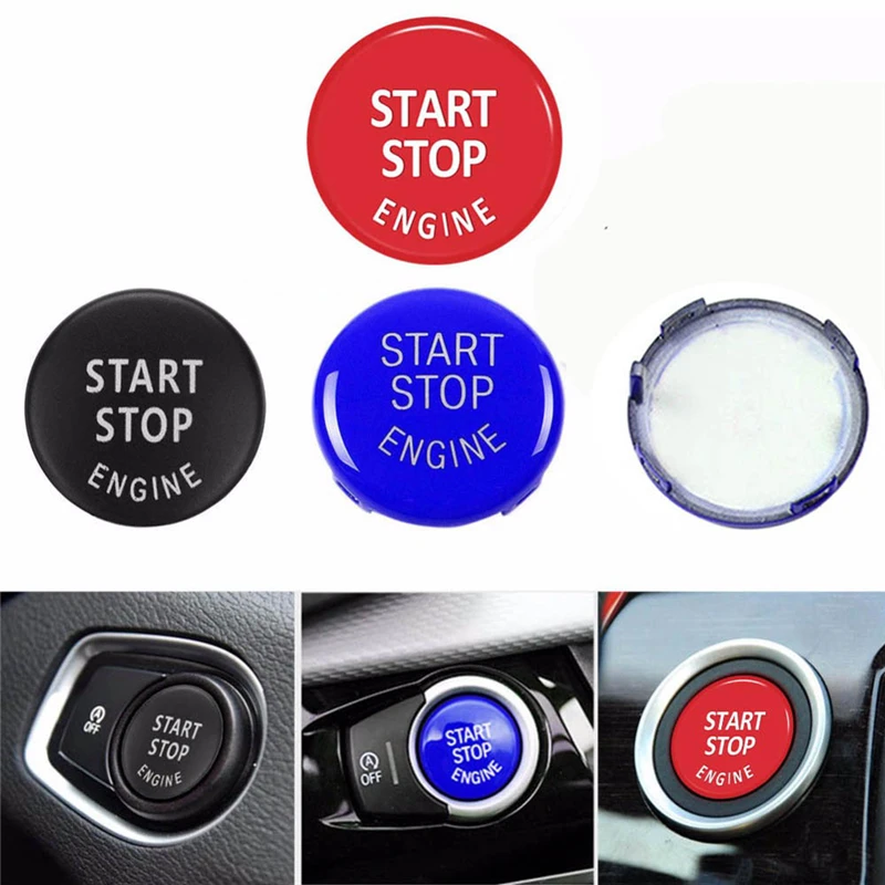 

For BMW E87 E90 E91 E92 E93 E60 1 3 5 Series X1 X3 X5 X6 Z4 E70 E71 E83 E84 E89 Engine Start Stop Button Cap Switch Decoration