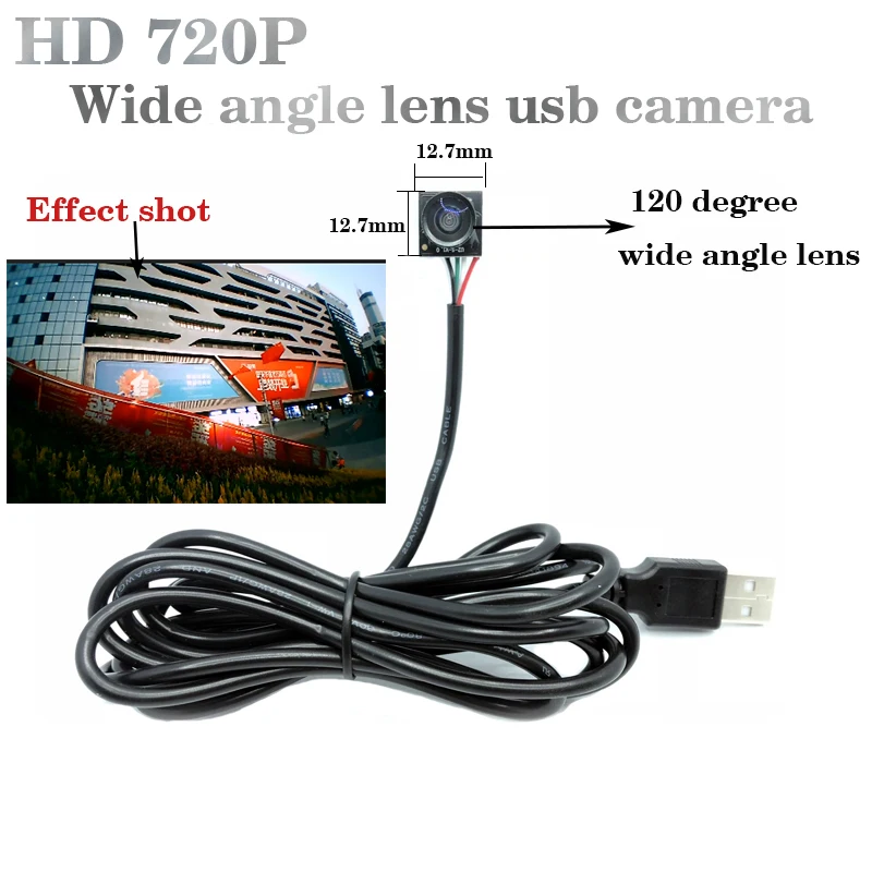 HD 720P широкоугольный объектив видеонаблюдение UVC USB камера мини USB модуль печатная плата системы видеонаблюдения CMOS Windows pc веб-камера