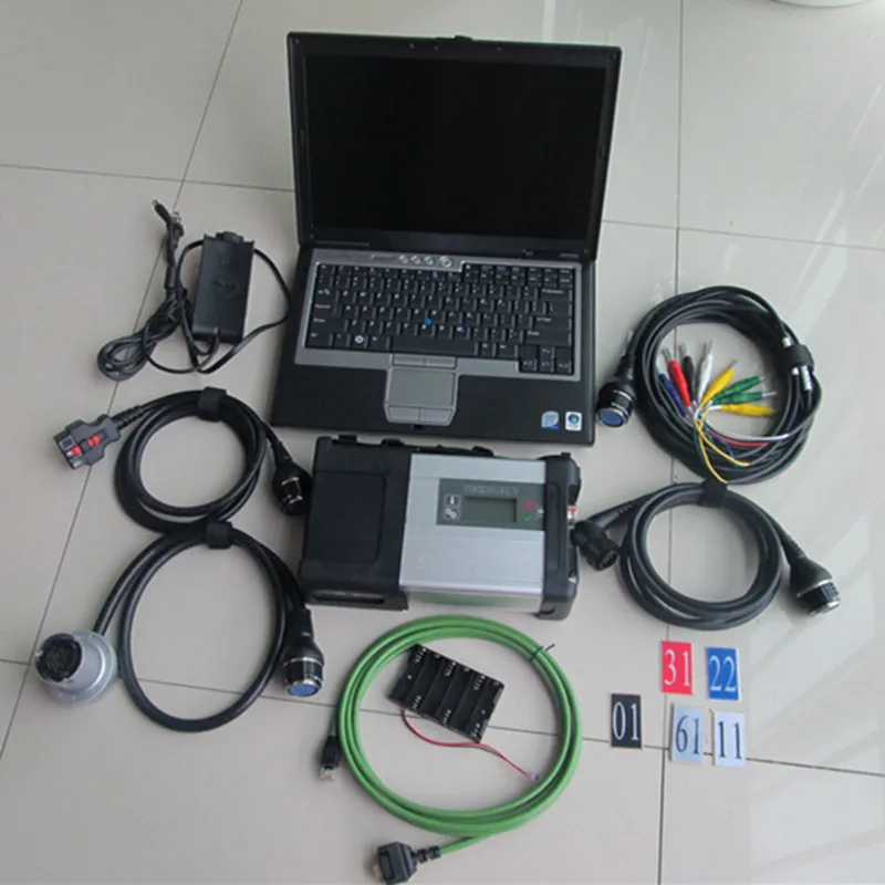 Лучший диагностический инструмент MB Star C5 SD Connect Plus ноутбук D630 HDD SSD 2020/12 в D.AS/ DTS/для