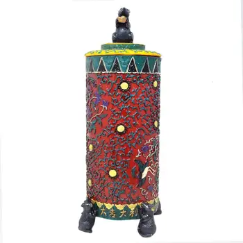 

Feng Shui Five Rats Wealth Attracting Jar Decoration W4143