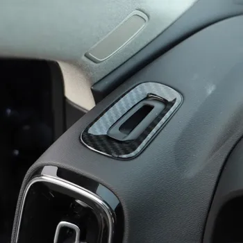 

Car Center Console Dashboard Air Conditioning Outlet Frame Decoration Sticker Trim For Volvo XC40 2019 Both Side Air Vent Decals