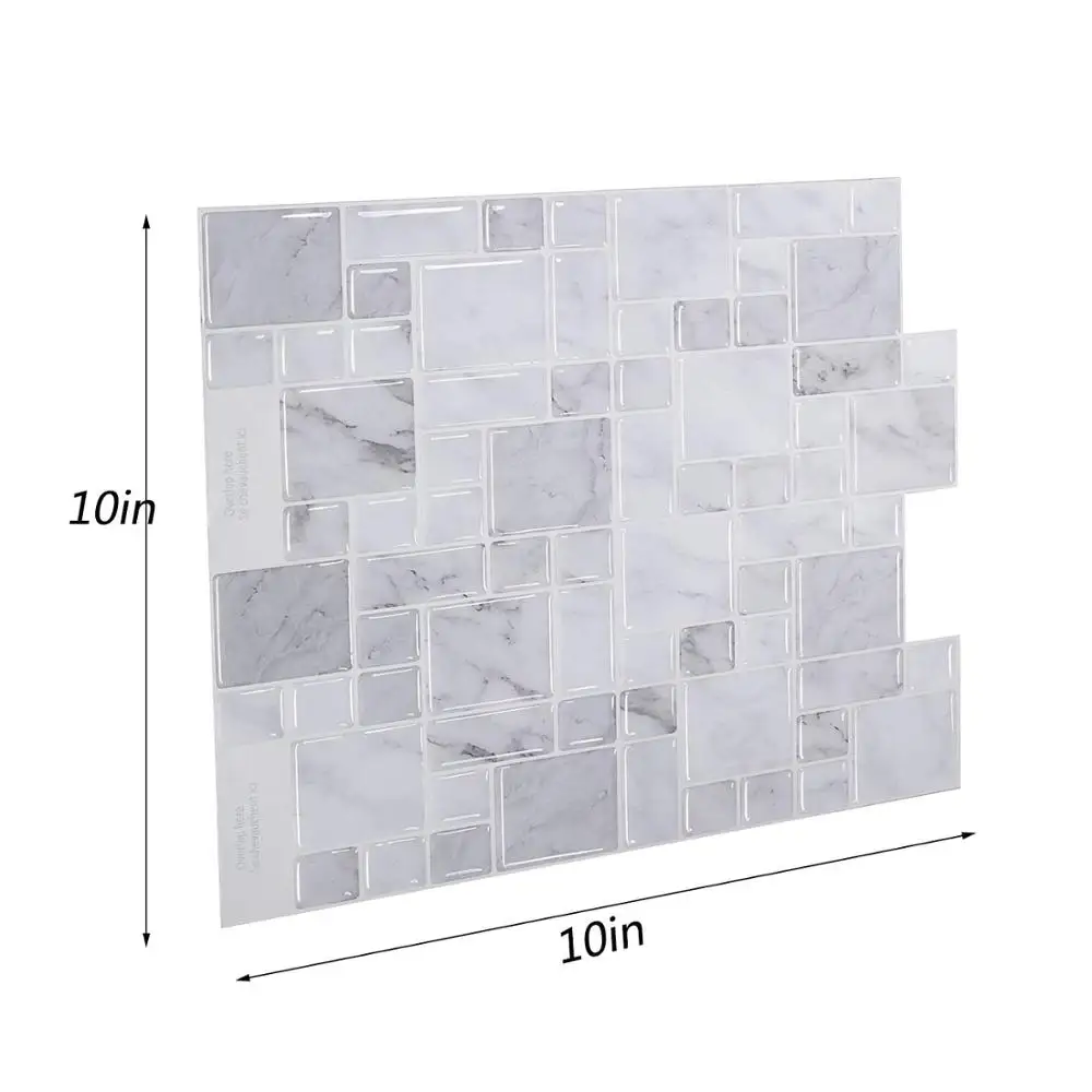 Яркая плитка Новый мраморный узор украшение для заднего хода популярная