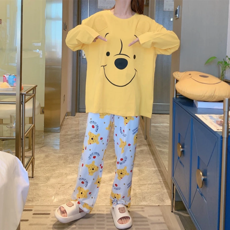 Sterkte Ijveraar Vriend Winnie Pooh Pajama Set Women | Winnie Pooh Pyjamas Women | Disney Winnie  Pooh Pajamas - Pajama Sets - Aliexpress