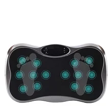 

150KG/330lb Exercise Fitness Slim Vibration Machine Trainer Plate Platform Body Shaper with Resistance Bands for Home