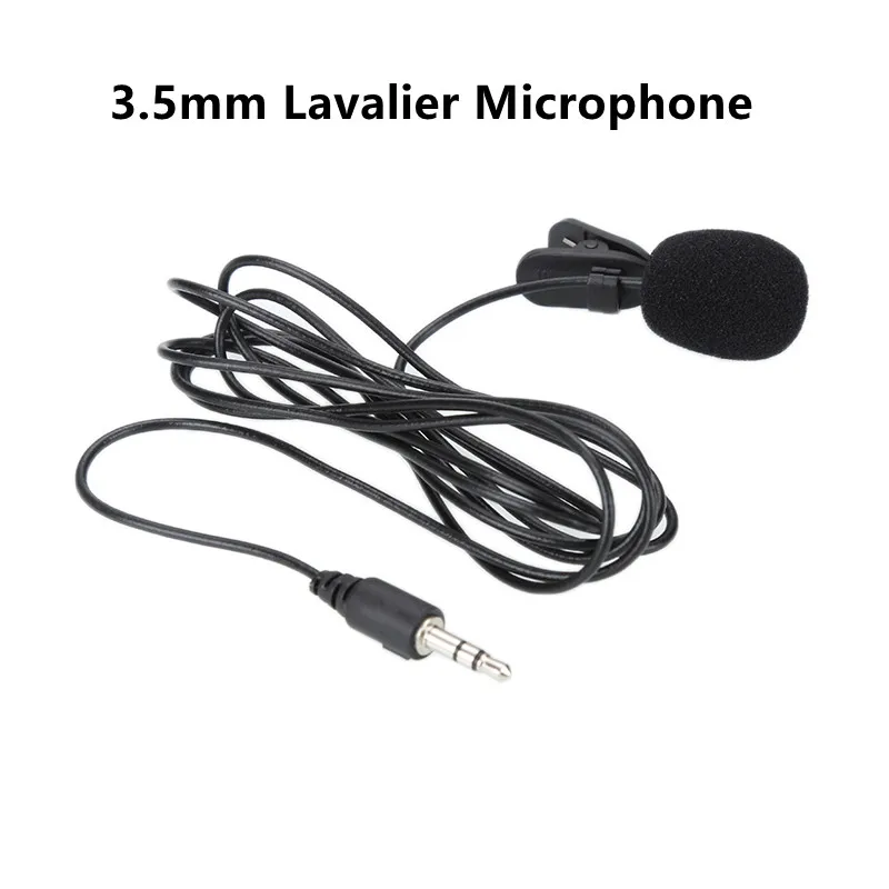 Liquidación Mini micrófono Lavalier de 3,5mm, con enganche, para grabar teléfonos inteligentes, IPhone/Android/PC, portátil, altavoz dmx5MD5aZL9