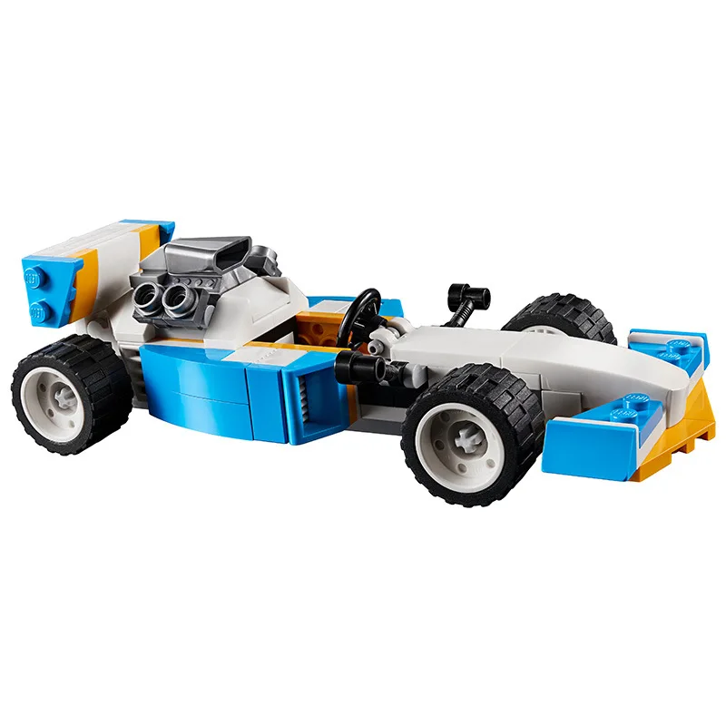 

LEGO Creative Series 31072 Thunder Race Car Lego Three-in-One Boy Inserted Building Blocks Toy
