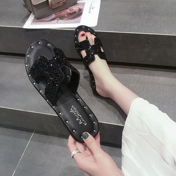 

2020 Summer Fashion Slipper For Flat Sandals Slipper casual Beach Slipper Women Slipper For Indoor&Outdoor Flip-flops