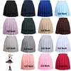 XS-3XL 17 Colors Girl's Japanese Summer High Waist Pleated Skirts For JK School Uniform Students Cloths 1