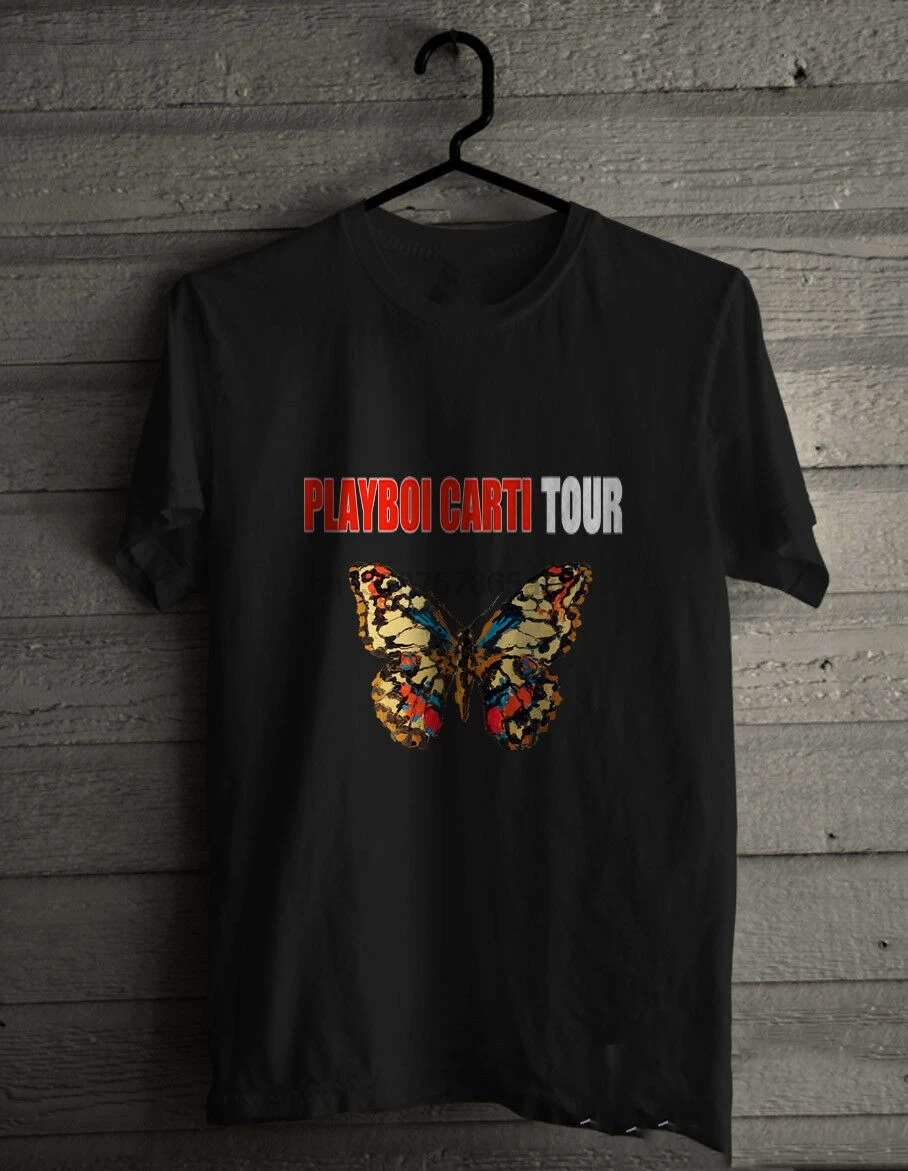 Playboi Carti Tour Merch 2019 концертная черная футболка редкий крутой Xxxtentacion короткий рукав
