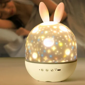 

Adjustable Cute LED Night Light for Kids Adults Bedroom Dec Christmas Gift Projection Colorful Night Light Decorative Lamp