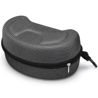Ski Goggles Hard Case Snowboard Goggles Diving Box Masks Cases Protection Cover Carry Bag with Zipper Buckle Accessories 2