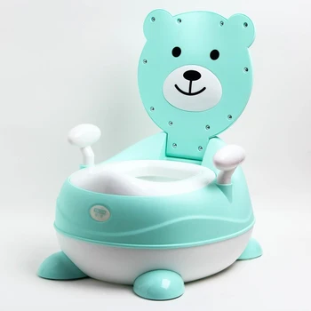 

Children's pot "Mishka", color turquoise