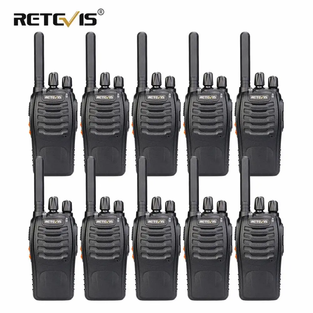 10 шт. рация Retevis H777 UHF 400 470MHz 16CH Ham радио Hf приемопередатчик 2 Way Радио коммуникатор