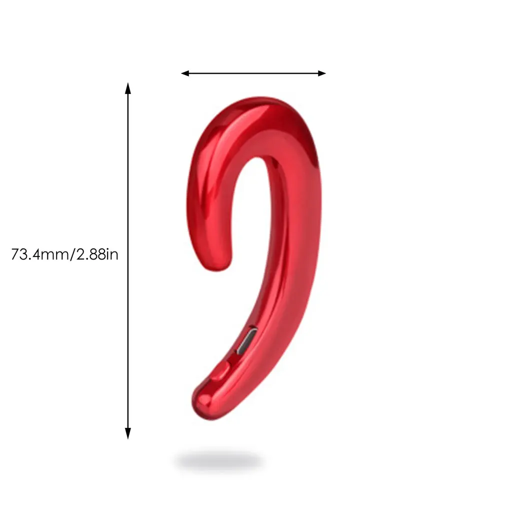 K8 Wireless Bluetooth Earphone Stereo Bone Conduction Earphone with Mic Ear Hook Headset Lightweight Sport Headphone
