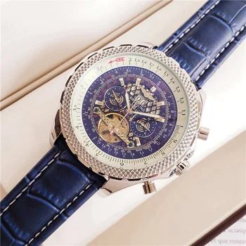 

Breitling- Luxury Brand Mens Watches Mechanical Wristwatches Stainless Steel Strap men's wristwatch women classic business
