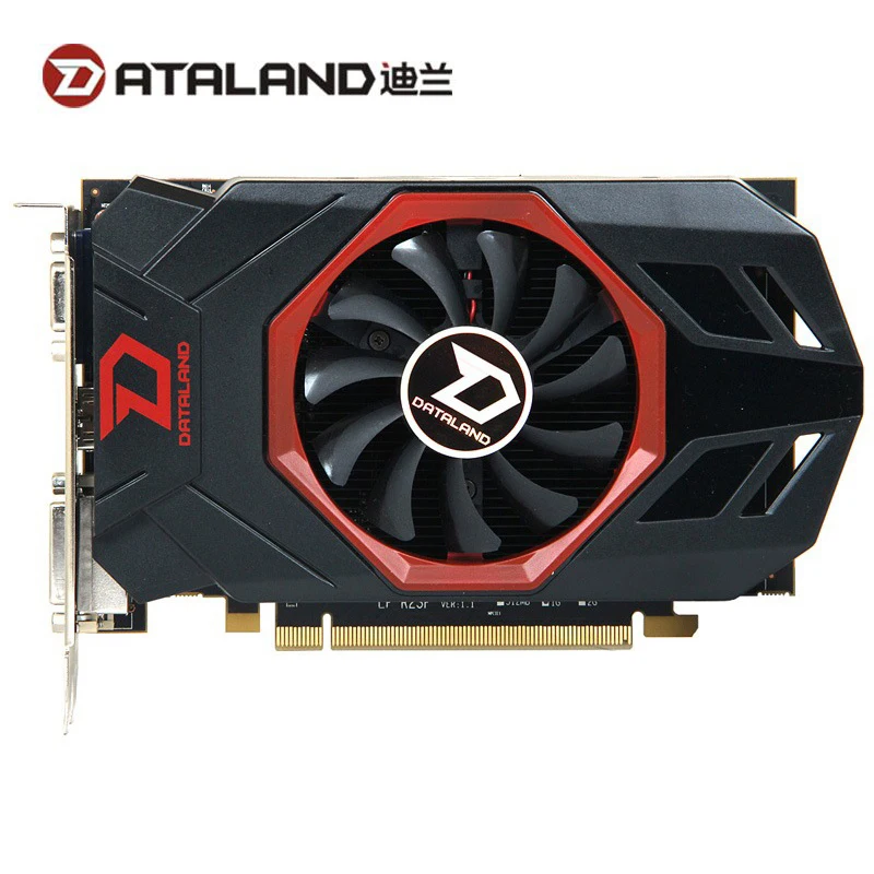 DATALAND R7 240 1GB Video Card GPU For AMD Radeon R7 240 1G Graphics Cards DVI HDMI 2560×1600 Video Memory 4600MHz Game Map Used best graphics card for pc