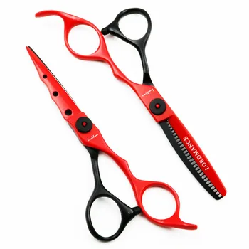 

6 Inch Professional Hairdressing Scissors Set Beauty Salon Hair Cutting and Thinning Scissors Barber Shears Tools