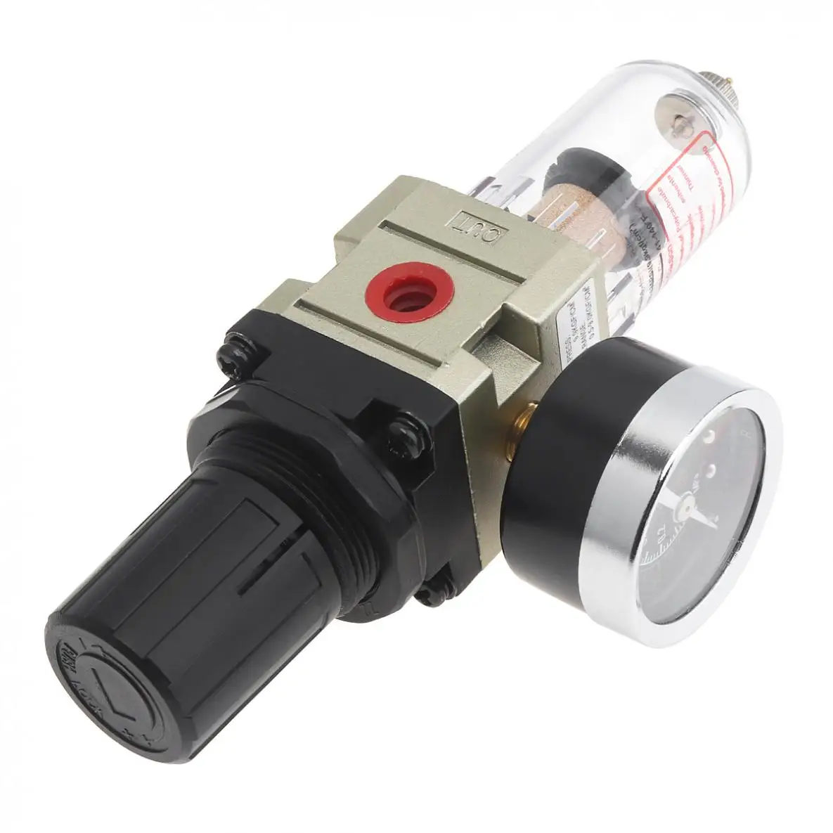 Воздушный компрессор 0-1.0mpa Регулируемый регулятор сепаратора воды масла PT1/4(мм) Калибр с манометром