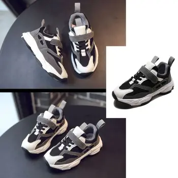 

Fashion Autumn Winter Kids Shoes New Boys Girls Children's Casual Warm Sneakers Breathable Soft Running Sports Shoes 1-11Y
