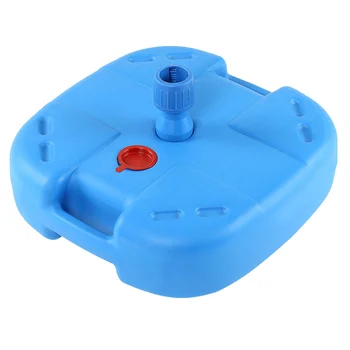 

25L Thicken Outdoor Sun Block Umbrella Base Garden Umbrella Stand Plastic Water Bucket (Sky-blue)