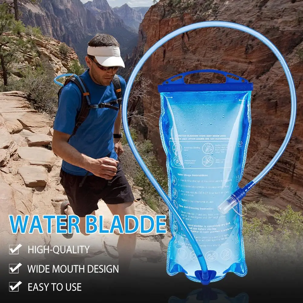 

1.5L 2.0L 3.0L Hydration Bladder Leak-proof Portable Water Reservoir Pack for Backpack Hiking Camping