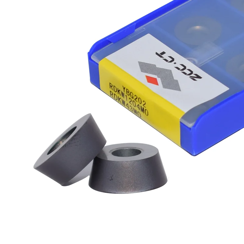 

10pcs Carbide Milling cutter ZCC RDKW1204 MO Radius 6 mm round insert R6 for machines full code RDKW1204MO RDKW12 RDKW free ship