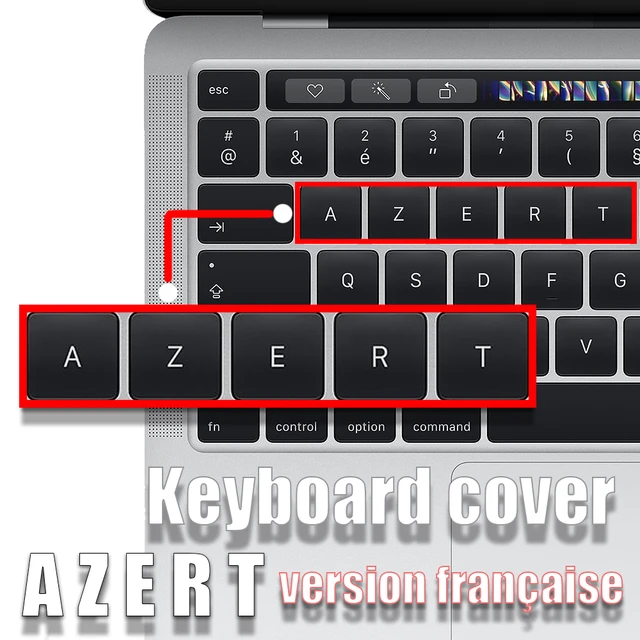 AZERTY Protection Clavier for MacBook Air 13 Pouces 2018 A1932 avec Retina  Touch ID Clavier Euro US for Macbook Air 13 - AliExpress