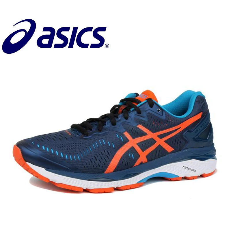 ASICS GEL-KAYANO 23 Asics новая горячая Распродажа Мужская Подушка стабильность кроссовки ASICS Спортивная обувь Кроссовки GQ Мужская обувь для спортзала