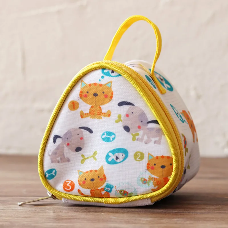 

Leakproof Lunch Bag Reusable Rice Ball Fresh-keeping Bag Insulated Cooler Office Picnic Hiking Beach Women Lunch Box Organizer