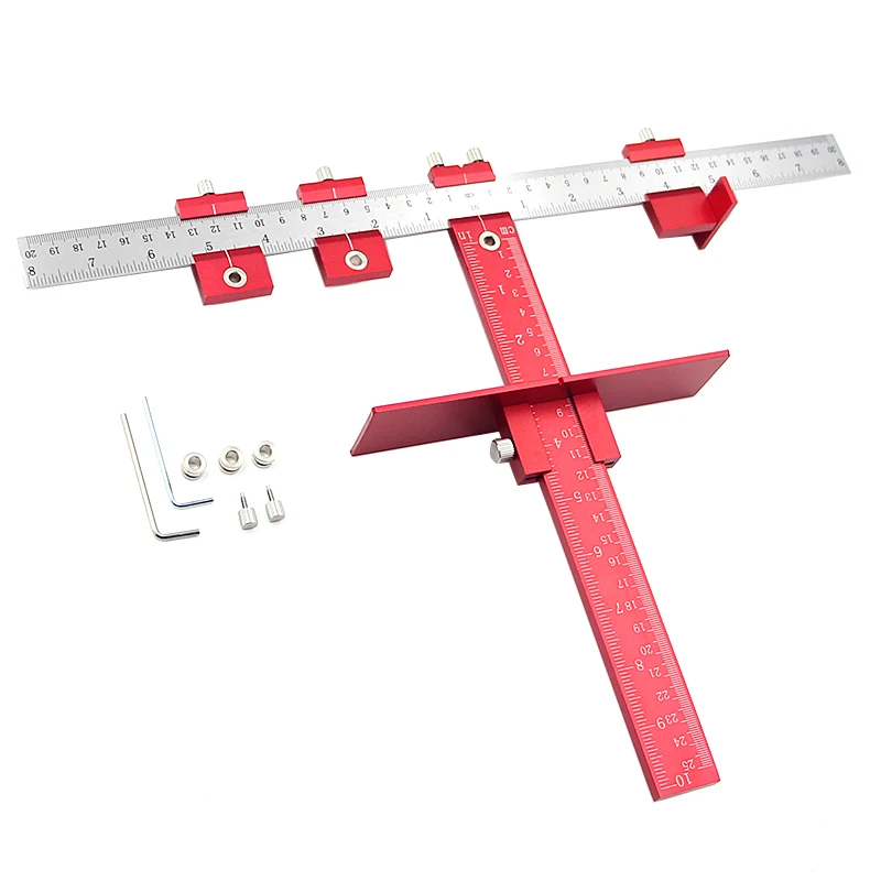 Cabinet Hardware Jig Center Drill Bit Guide Set Sleeve Cabinet Hardware Locator Wood Drilling Detachable Hole Punch Jig Tool Cabinet Hardware Jig Center Drill Bit Guide Set Sleeve Cabinet Hardware Locator Wood Drilling Detachable Hole Punch Jig Tool