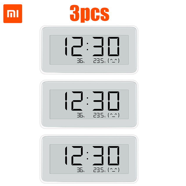 Mijia Electronic Thermometer Hygrometer Pro Bluetooth4.0 Wireless Smart Electronic Clock LCD Temperature Measurement Tool