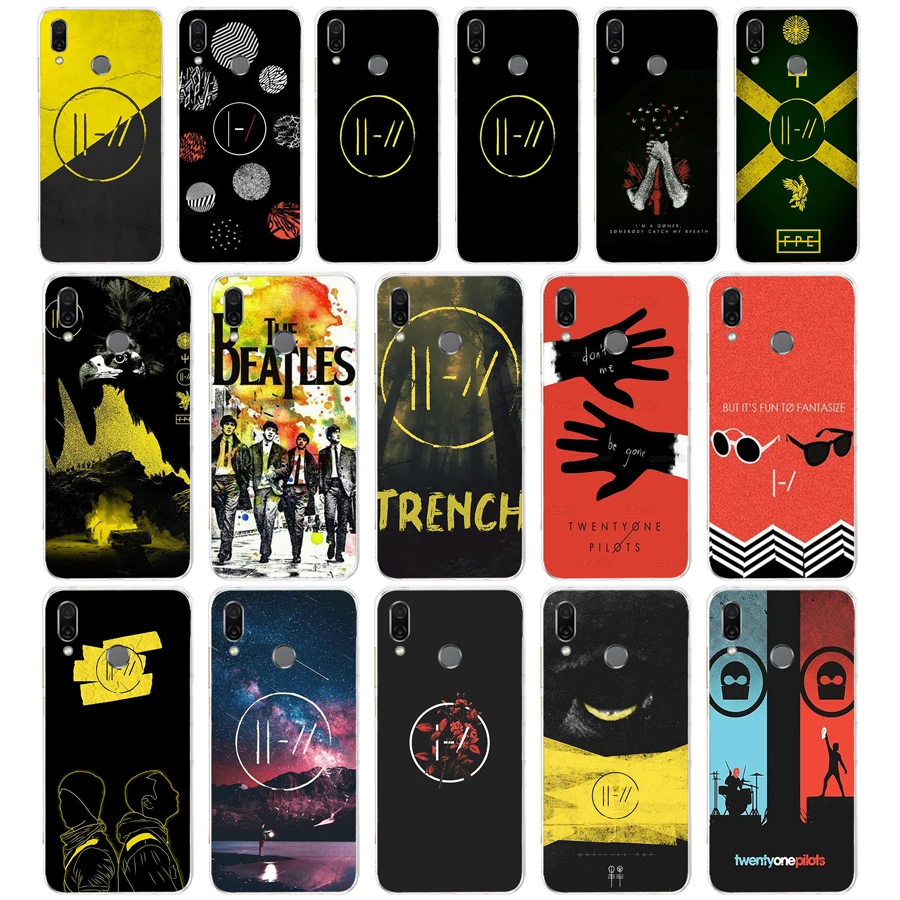40AA HyrCase Twenty One Pilots 21 Мягкий ТПУ чехол для Huawei Honor 8 8S 8X Lite 9 | Мобильные телефоны и