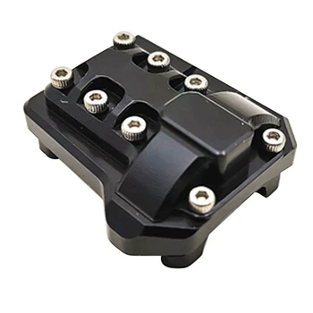 

Metal Diff Cover Front Rear Axle For Traxxas Trx-4 Rc Crawler Car