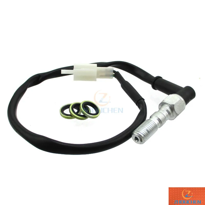 Мотоциклетная вилка Гидравлический Тормозной светильник двойной Bleed Banjo Bolt 10x1,25mm