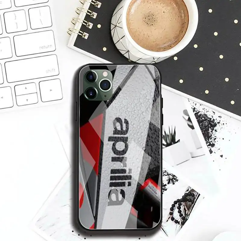 Aprilia Ốp Lưng Điện Thoại Kính Cường Lực Cho iPhone 11 Pro XR XS MAX 8X7 6S 6 Plus SE 2020 Ốp Lưng apple silicone case Cases For iPhone