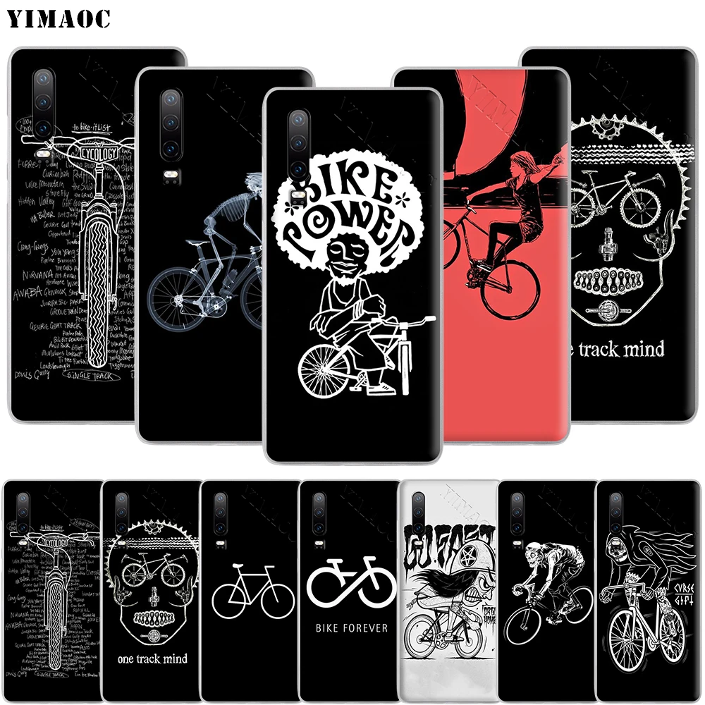 YIMAOC Bicycle Bike Sport Phone Case for Huawei Mate 30 20 10 Pro Lite Y6 Y7 Y9 Nova 2 3 3i 4 5i 2018 2019 | Мобильные телефоны и